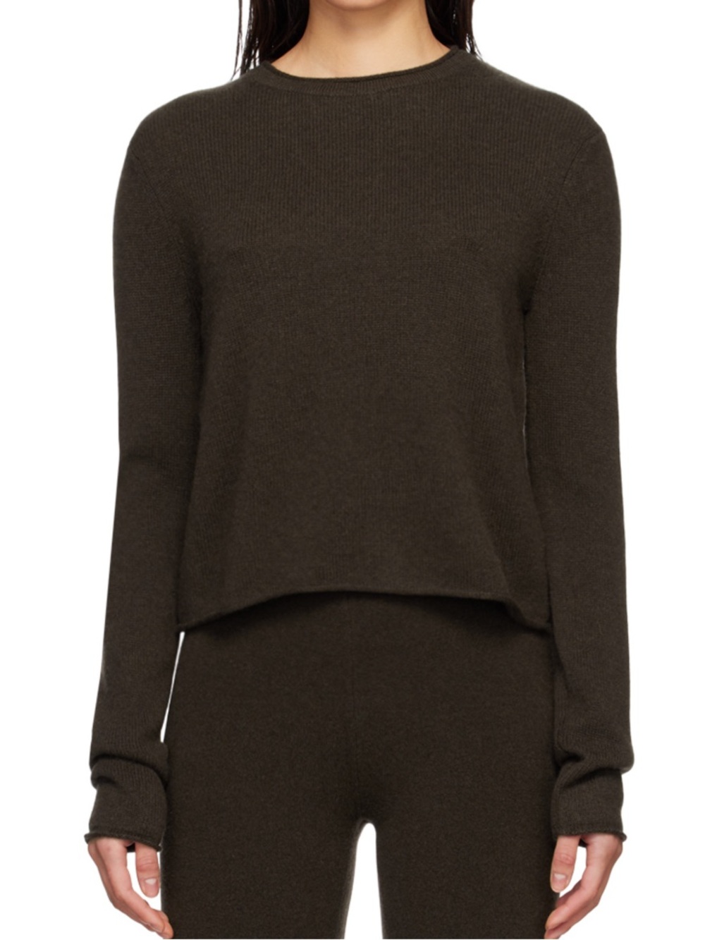 Lisa Yang Cashmere Sweater - LY Size 2 - Brown